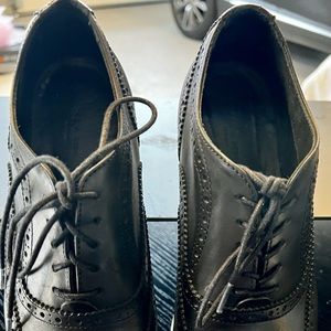 rag and bone, meli brogue, black leather